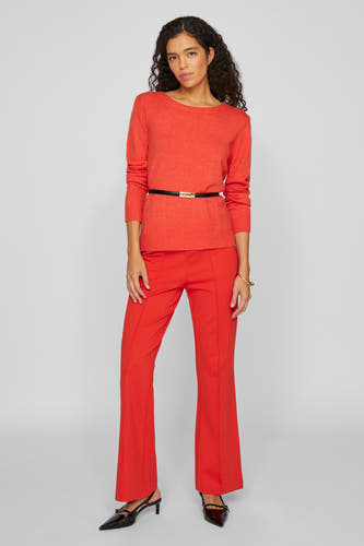 Trui met ronde hals Rood - VILA®