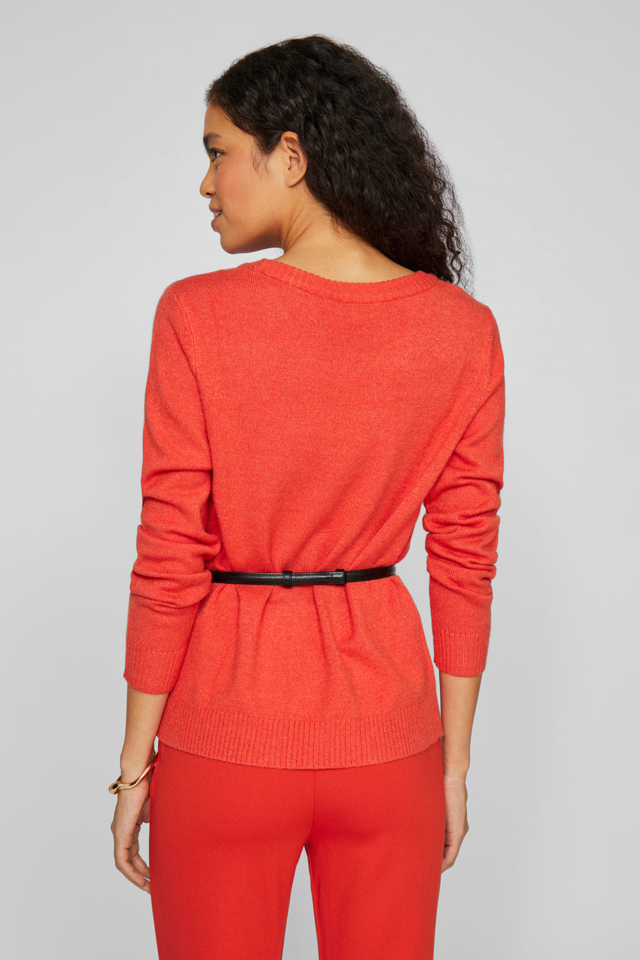 Trui met ronde hals Rood - VILA®
