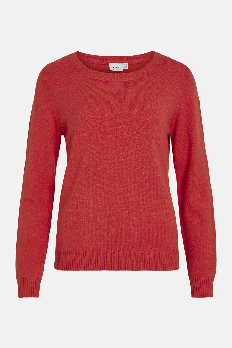 Trui met ronde hals Rood - VILA®
