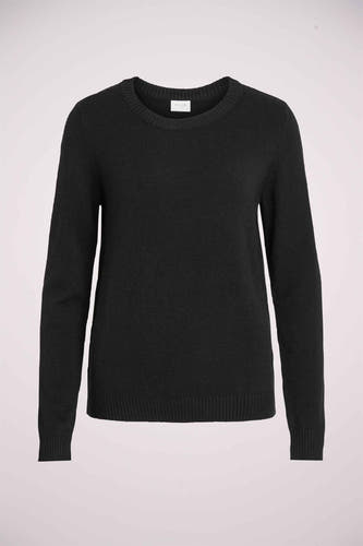 Trui met ronde hals Zwart - VILA®
