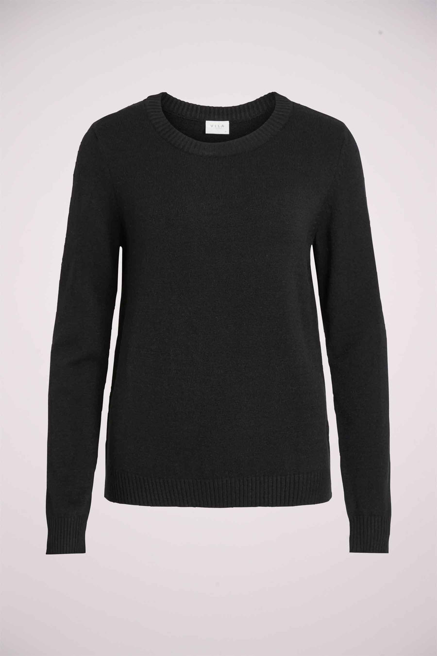 Trui met ronde hals Zwart - VILA®