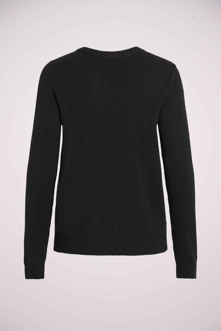 Trui met ronde hals Zwart - VILA®