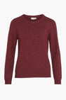 Trui met ronde hals Rood - VILA®