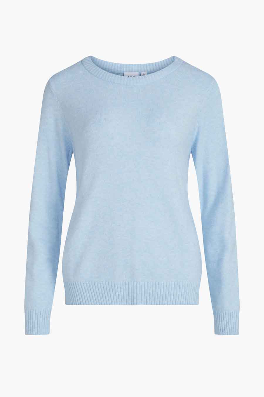 Trui met ronde hals Blauw - VILA®