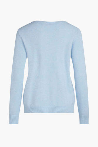 Trui met ronde hals Blauw - VILA®