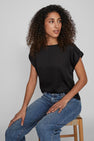 Top (korte mouwen) Zwart - VILA®