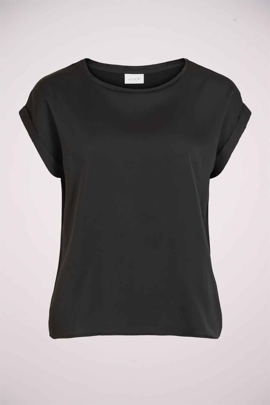 Top (korte mouwen) Zwart - VILA®