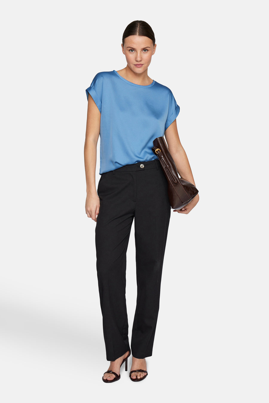 Top (korte mouwen) Blauw - VILA®