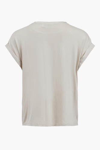 Top (korte mouwen) Ecru - VILA®