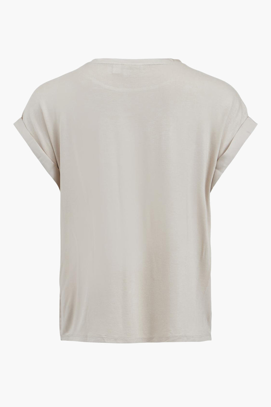 Top (korte mouwen) Ecru - VILA®