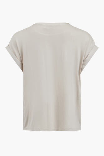 Top (korte mouwen) Ecru - VILA®