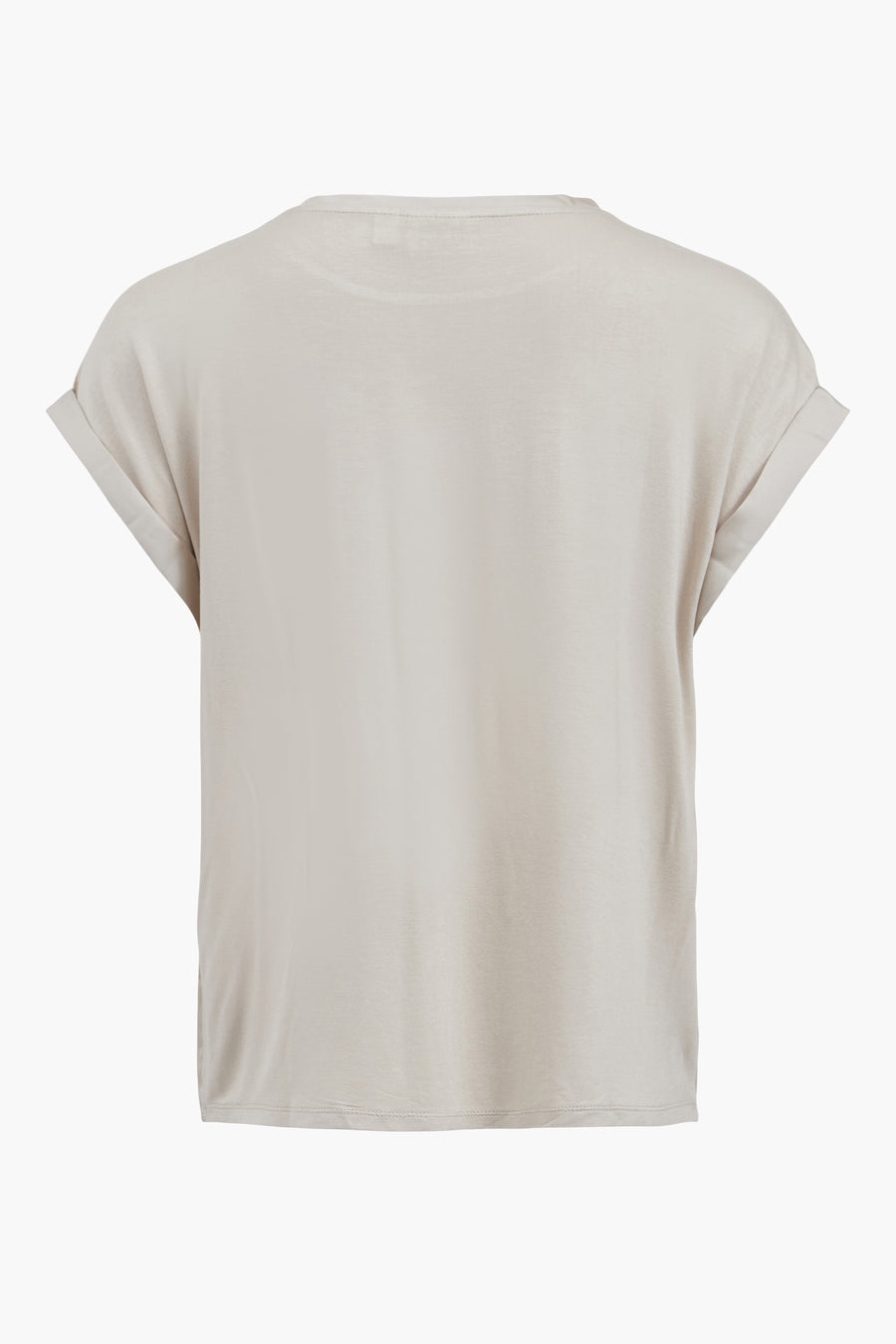 Top (korte mouwen) Ecru - VILA®