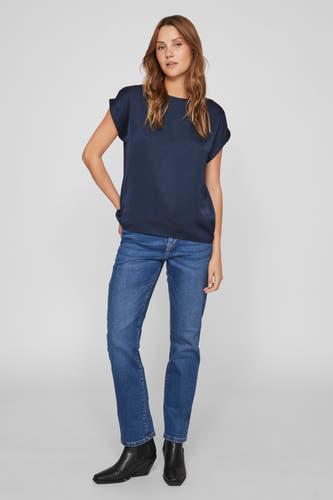 Top (korte mouwen) Blauw - VILA®