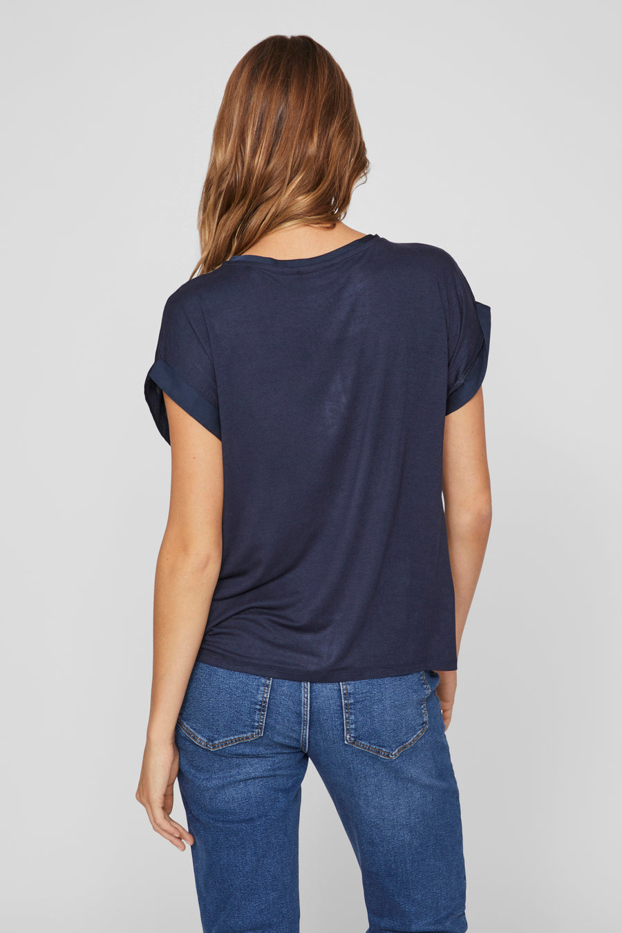 Top (korte mouwen) Blauw - VILA®