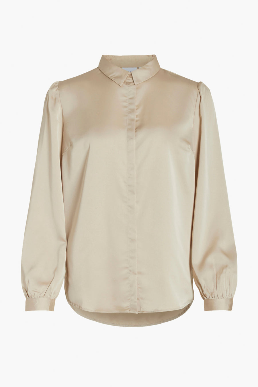 Hemd (lange mouwen) Beige - VILA®