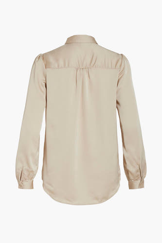Hemd (lange mouwen) Beige - VILA®