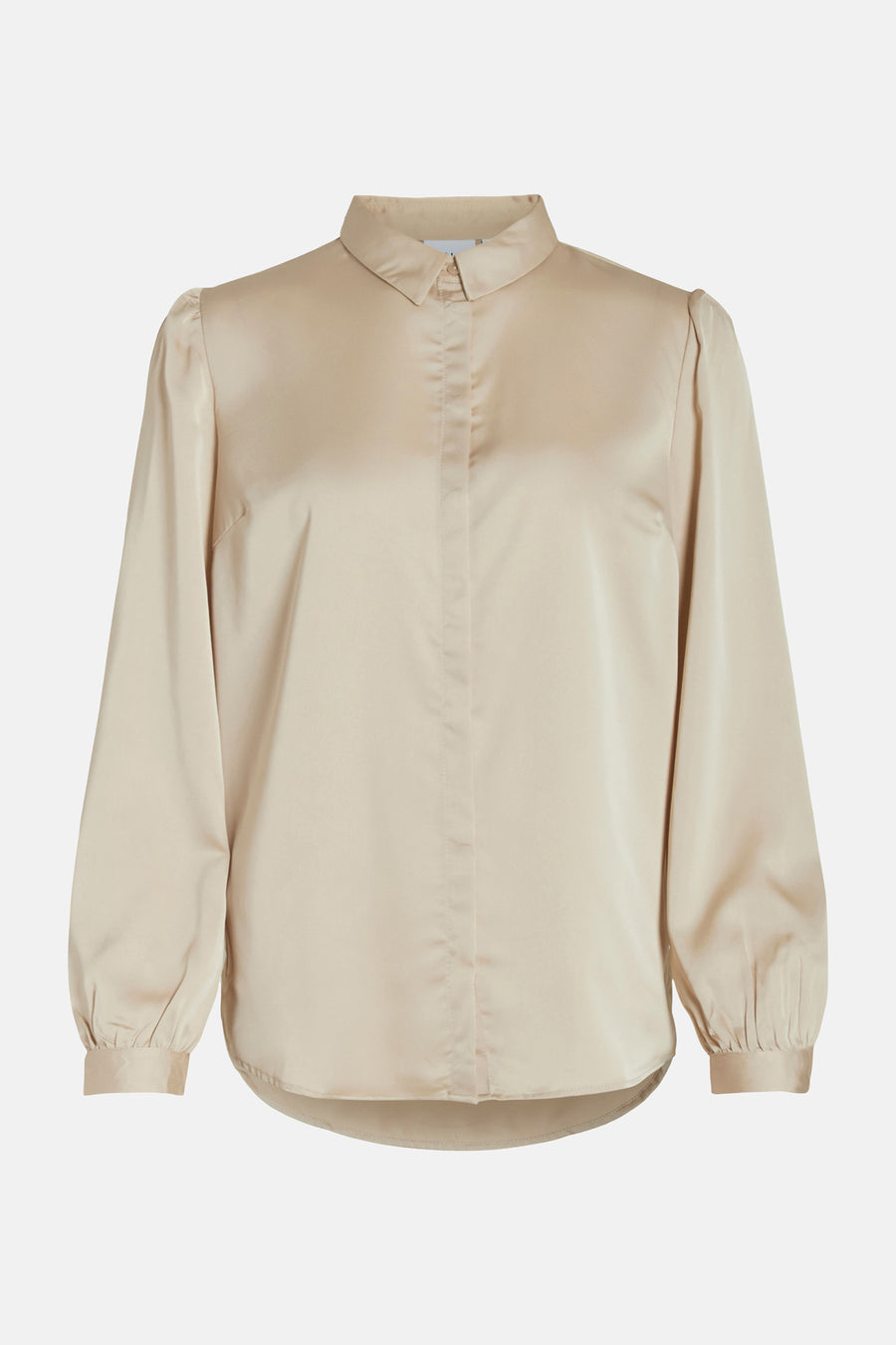 Hemd (lange mouwen) Beige - VILA®