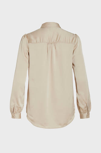 Hemd (lange mouwen) Beige - VILA®