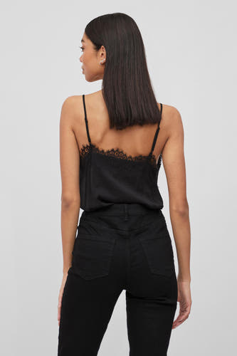 Top (spaghettibandjes) Zwart - VILA®