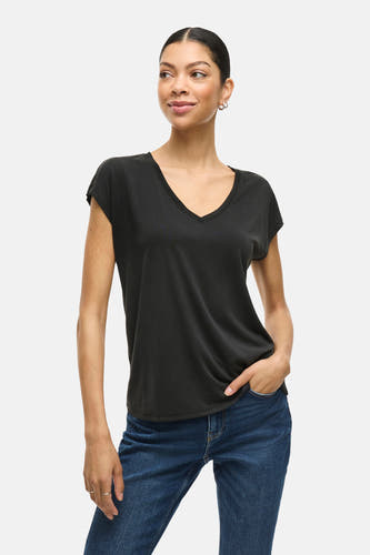 Top (korte mouwen) Zwart - VILA®