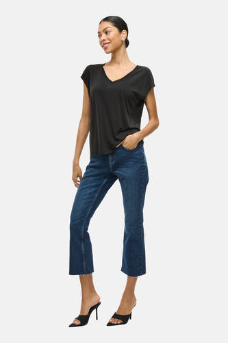 Top (korte mouwen) Zwart - VILA®