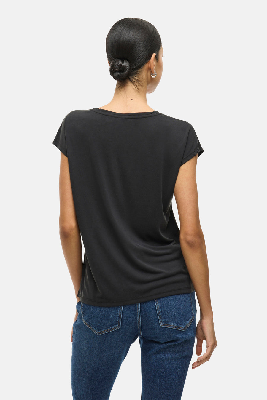 Top (korte mouwen) Zwart - VILA®