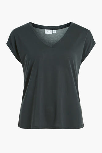 Top (korte mouwen) Zwart - VILA®
