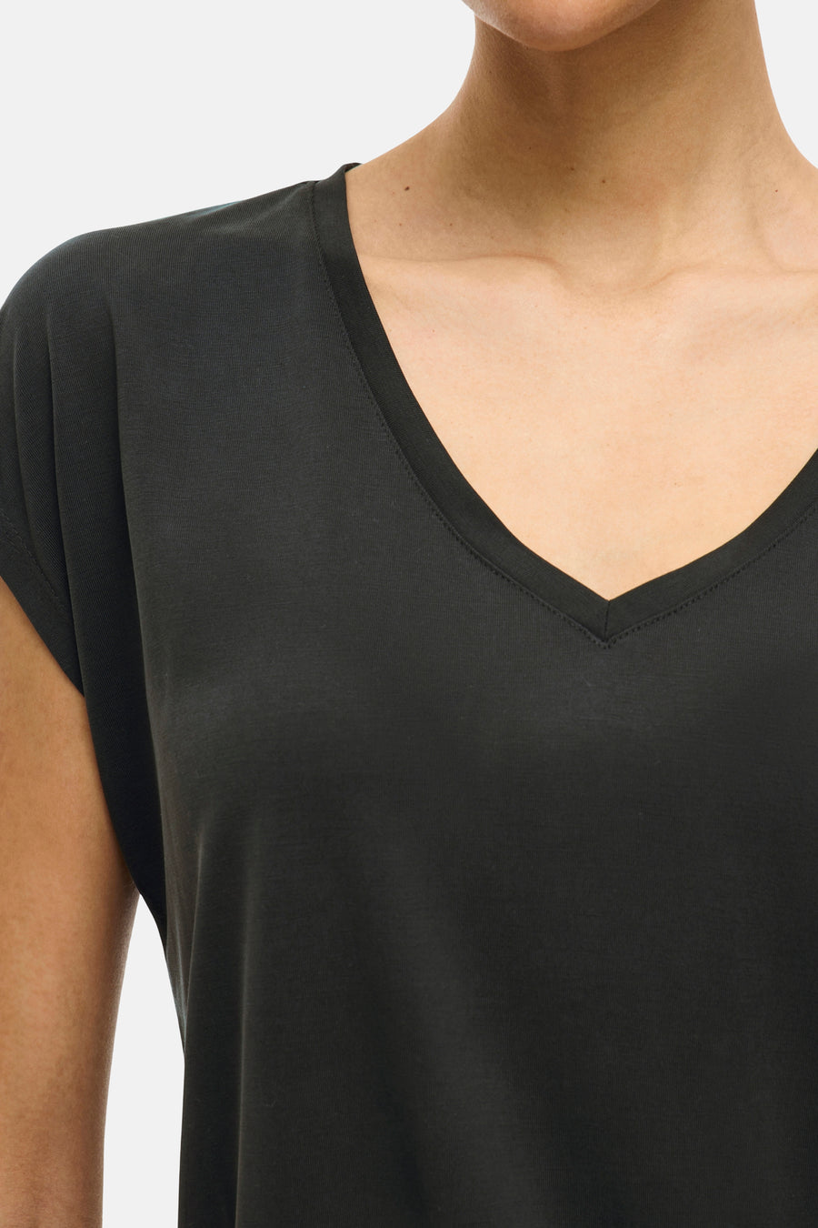 Top (korte mouwen) Zwart - VILA®