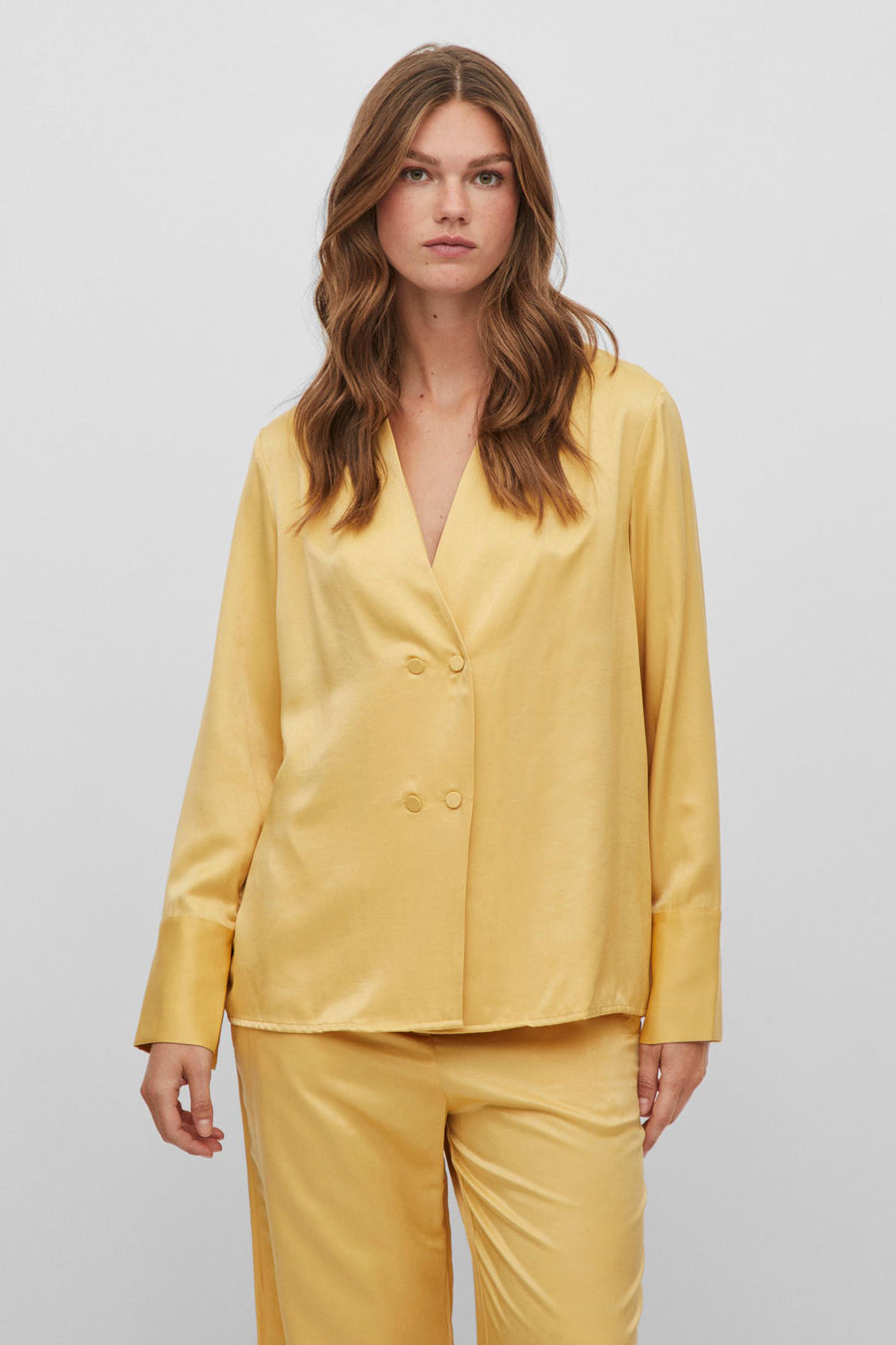Hemd (lange mouwen) Geel - ROUGE VILA®
