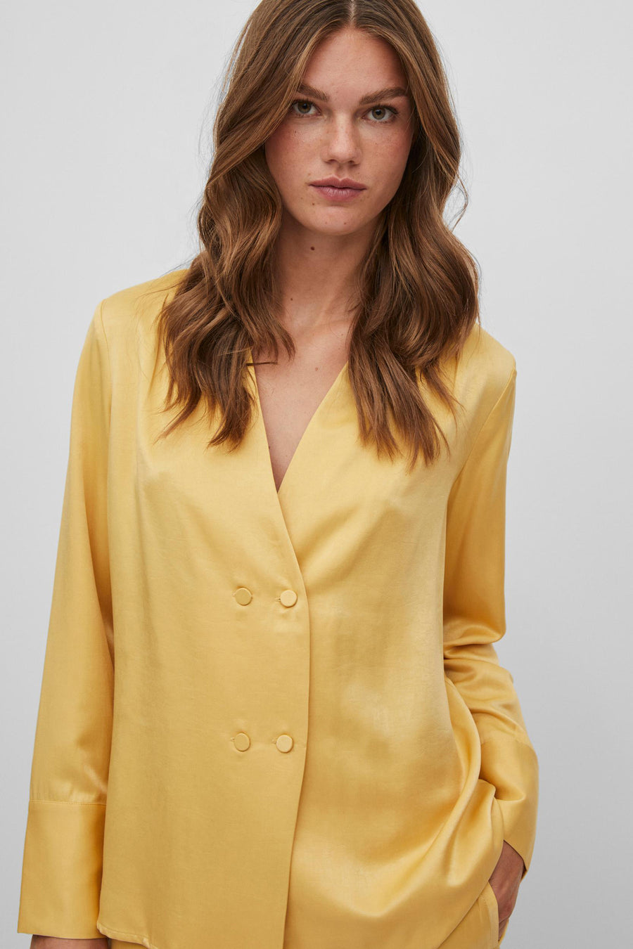 Hemd (lange mouwen) Geel - ROUGE VILA®