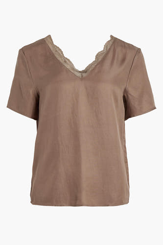 Top (korte mouwen) Bruin - VILA®