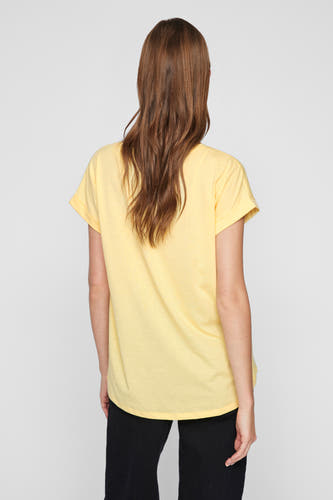 Top (korte mouwen) Geel - VILA®
