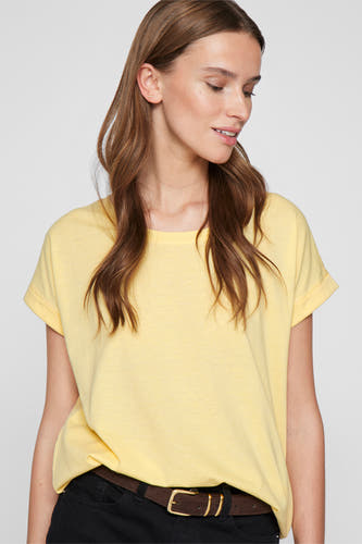 Top (korte mouwen) Geel - VILA®