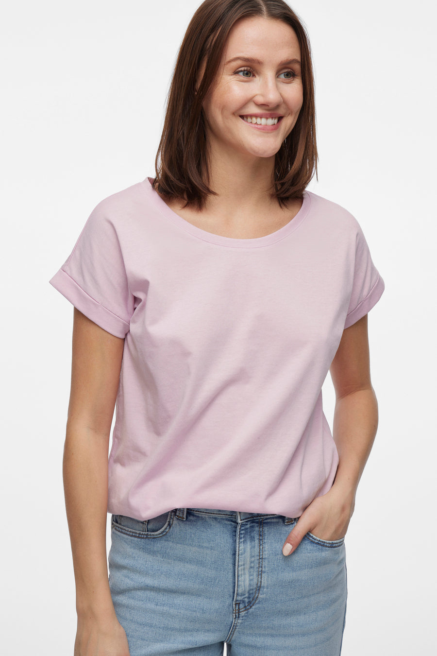Top (korte mouwen) Roze - VILA®