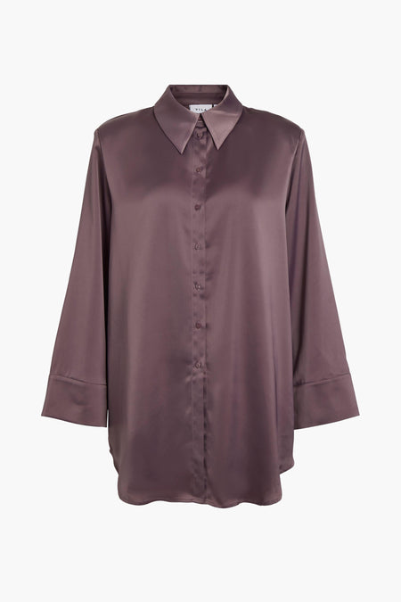 Hemd (lange mouwen) Grijs - VILA®