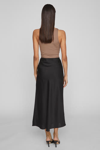 Rok (lang) Zwart - VILA®
