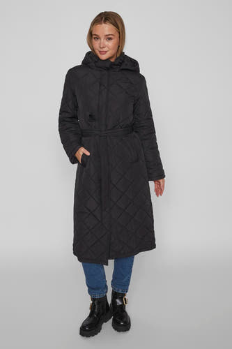 Lange jas Zwart - VILA®