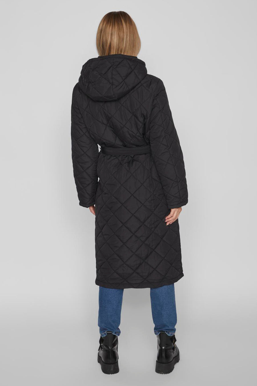 Lange jas Zwart - VILA®