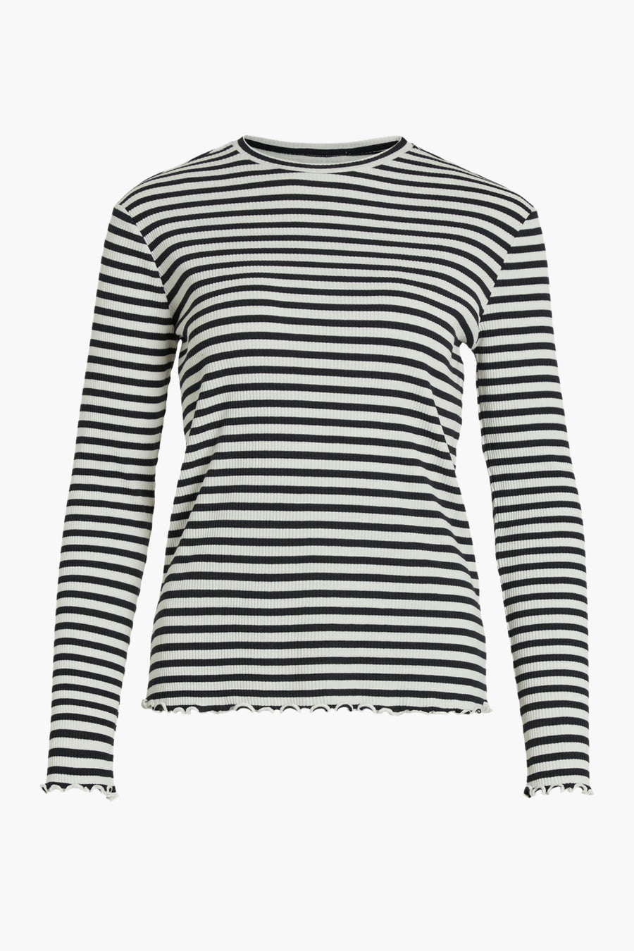 T-shirt (lange mouwen) Zwart - VILA®
