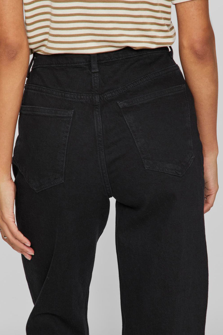 Jeans straight Black denim - VILA®