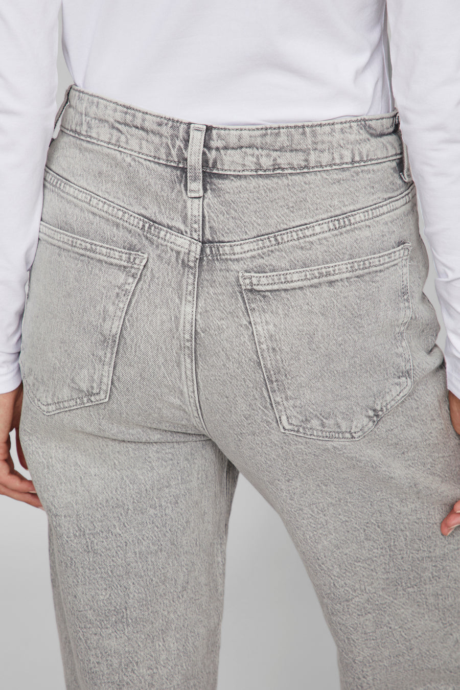 Jeans straight Light grey denim - VILA®