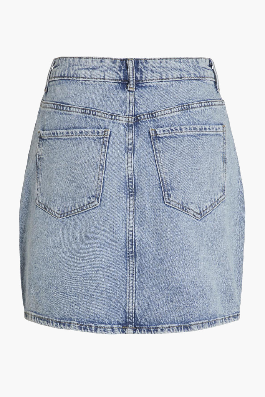 Rok (kort) Light blue denim - VILA®