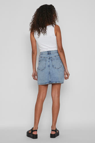 Rok (kort) Light blue denim - VILA®