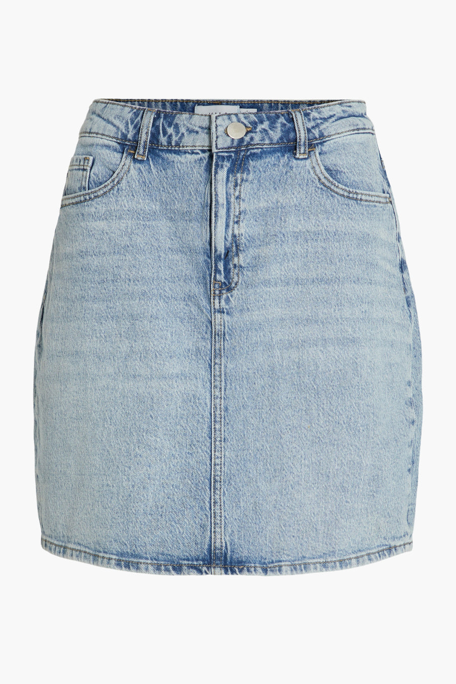 Rok (kort) Light blue denim - VILA®