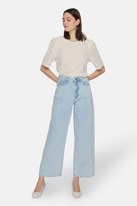 Jeans wide Light blue denim - VILA®
