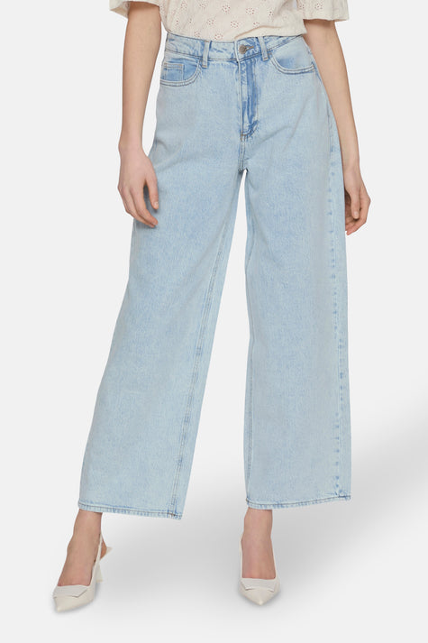 Jeans wide Light blue denim - VILA®