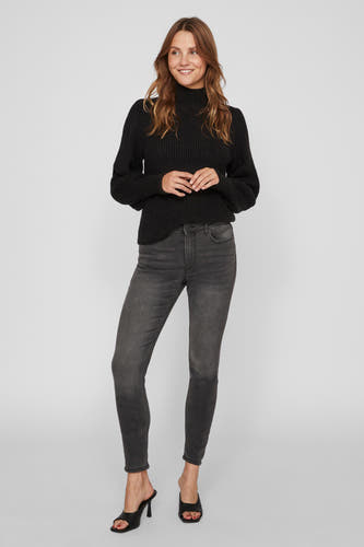 Jeans flared Dark grey denim - VILA®