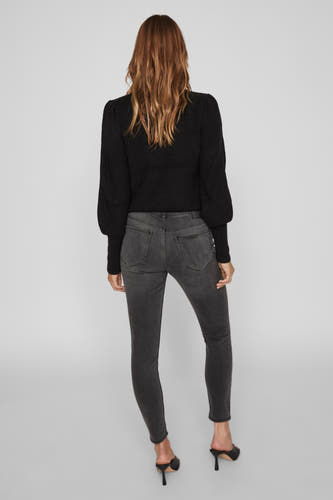 Jeans flared Dark grey denim - VILA®