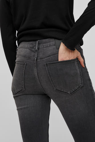 Jeans flared Dark grey denim - VILA®