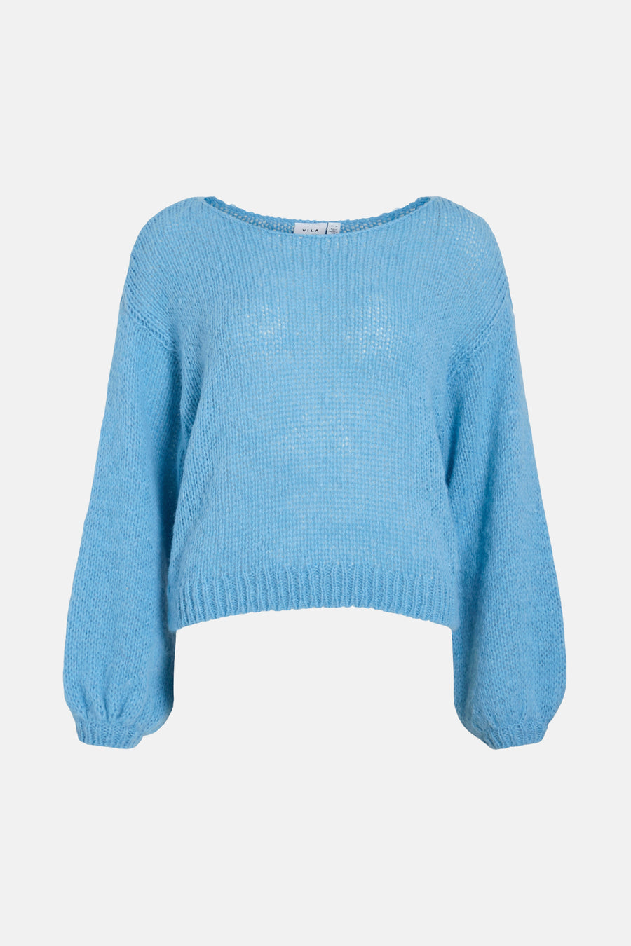 Trui met ronde hals Blauw - VILA®